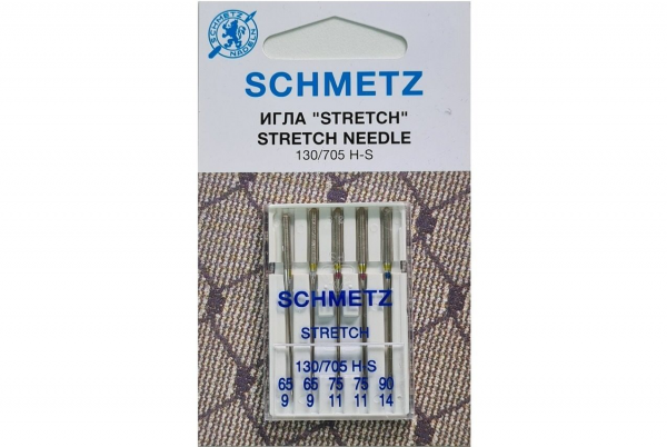Иглы Schmetz стрейч combi (65x2, 75x2, 90x1), 5 шт в Краснослободске